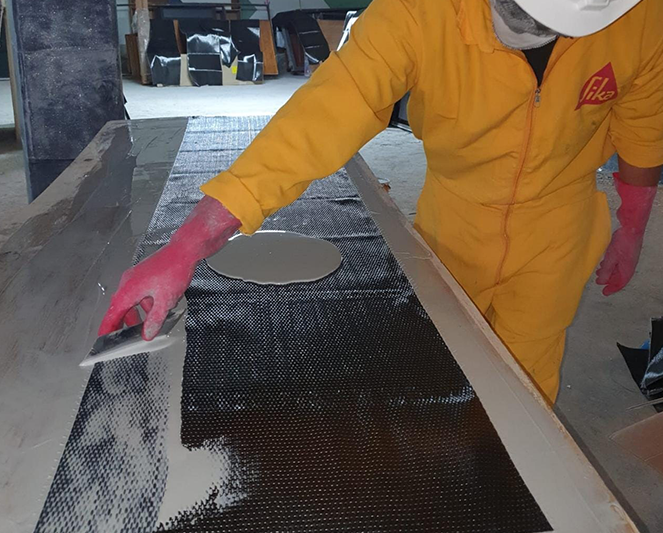 Fibra de carbono sika